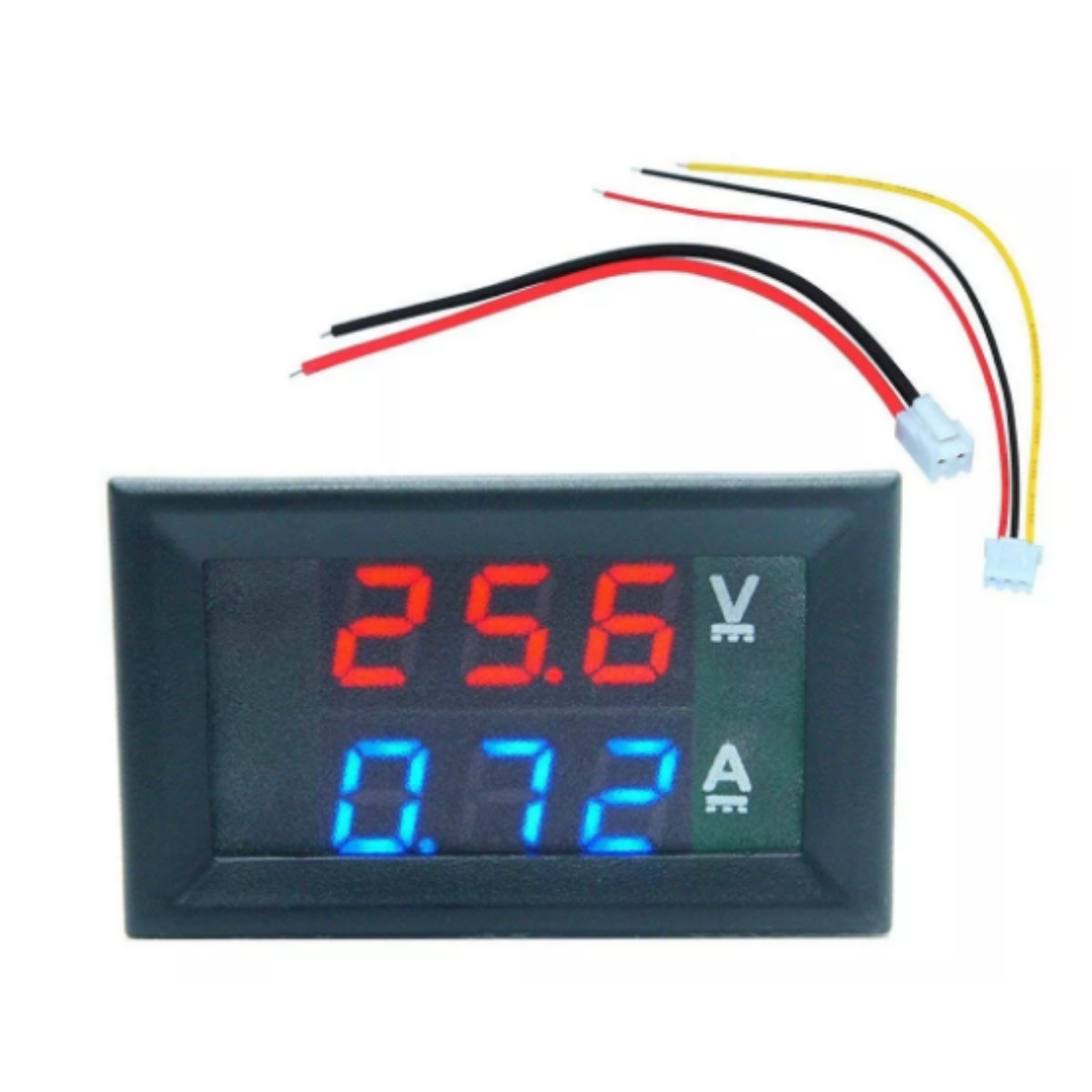 Voltimetro Amperimetro Digital Dc 0-100V 10A